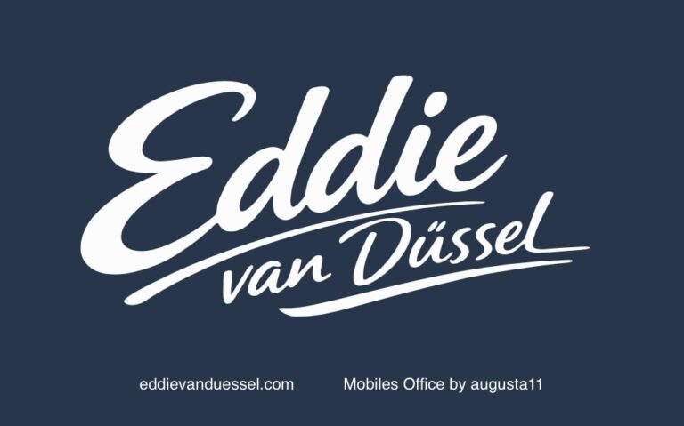 Logo Eddie van Düsseldorf - mobiles Office by augusta11